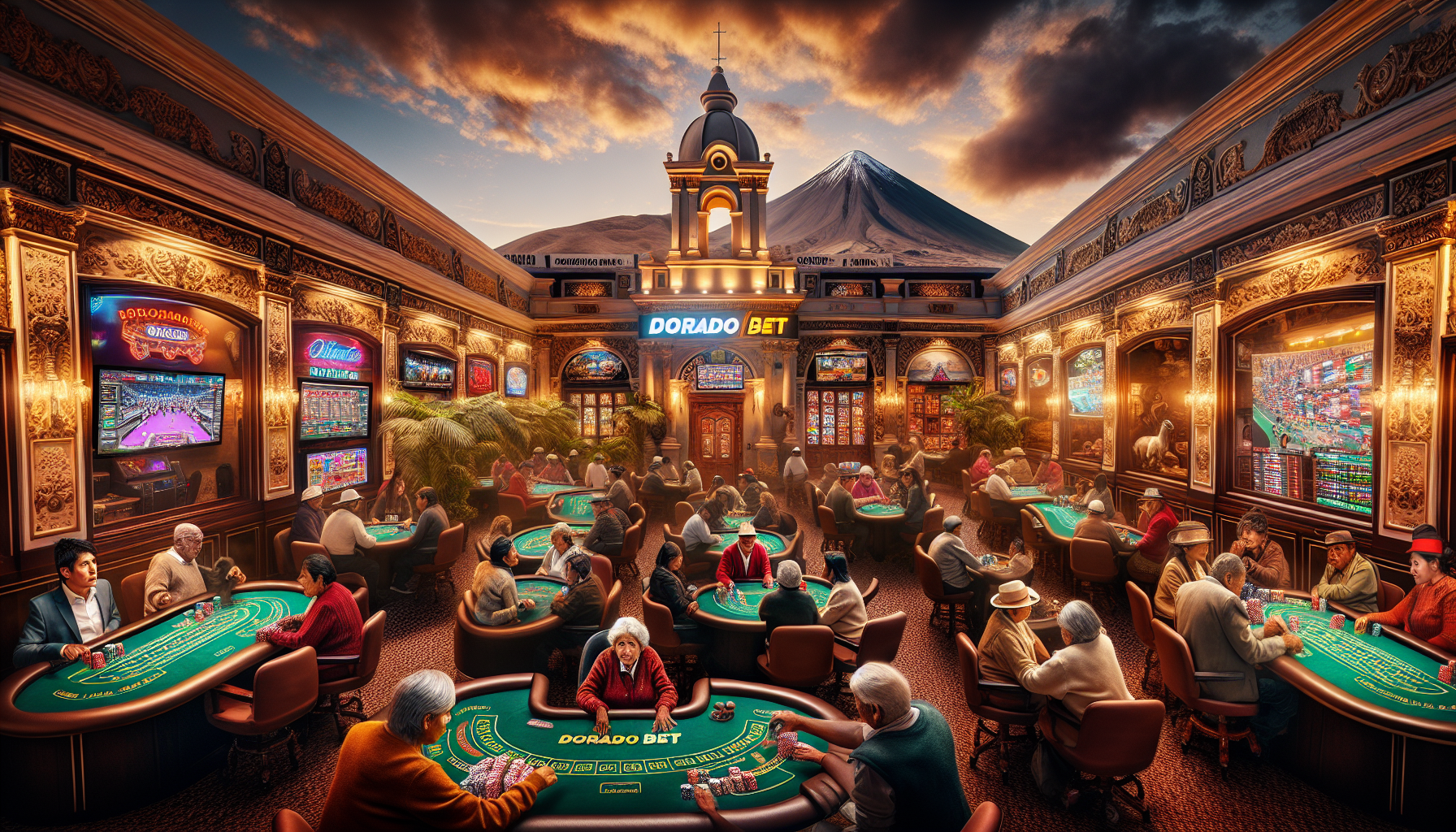 Interior de Doradobet Arequipa mostrando ambiente y servicios principales.